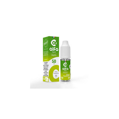 E-liquide Green Temptation de la marque Alfaliquid
