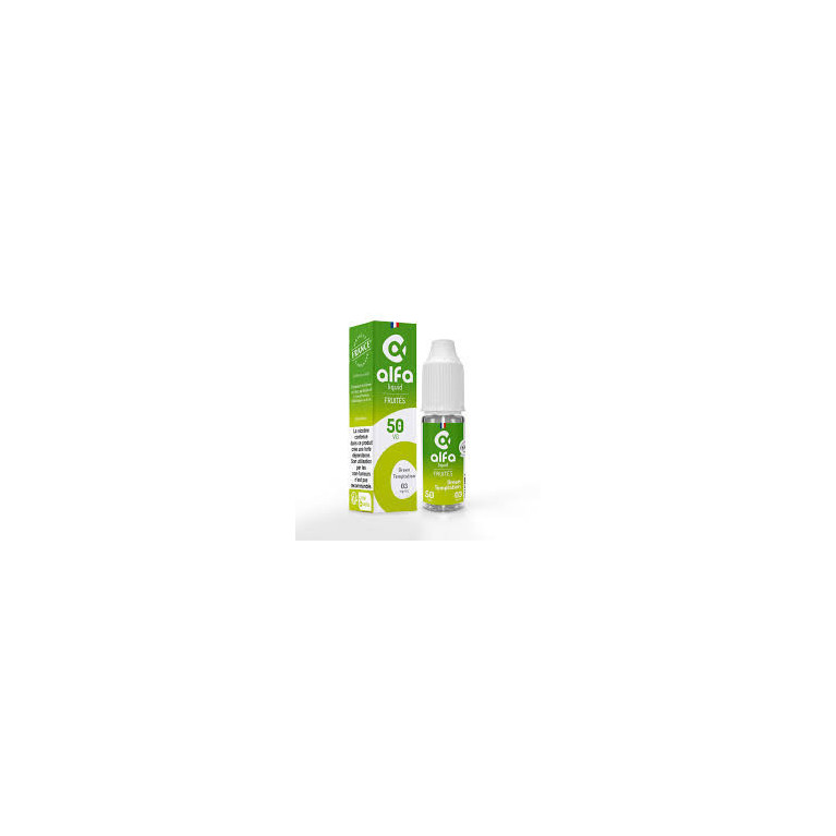 E-liquide Green Temptation de la marque Alfaliquid chez Klopina