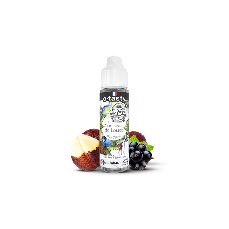 E-liquide Bleu d'Envie de la gamme La Cueillette de Louise