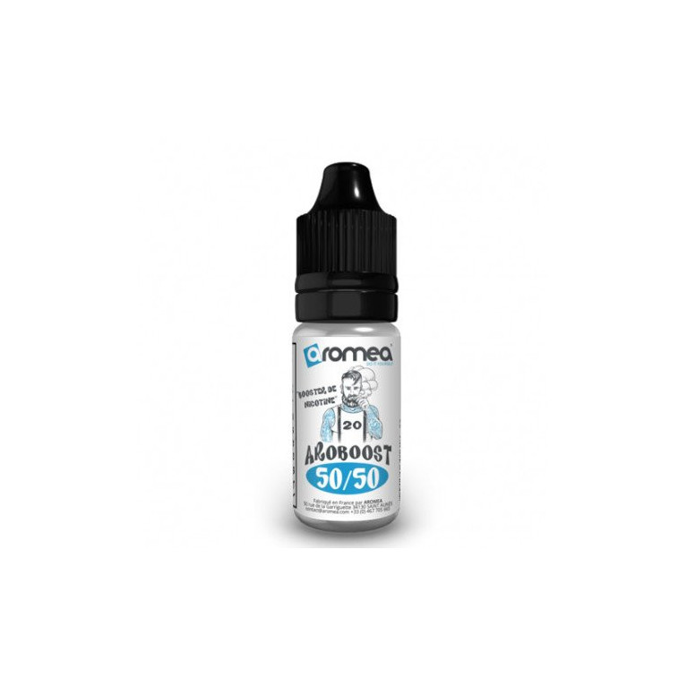 Booster de nicotine 50/50 10ml de la marque Aromea