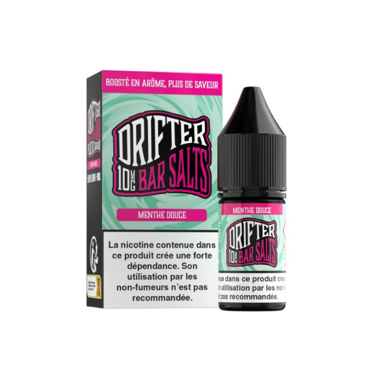 E-liquide Menthe Douce Salt de la marque Bar Salts Drifter | Fruité et savoureux