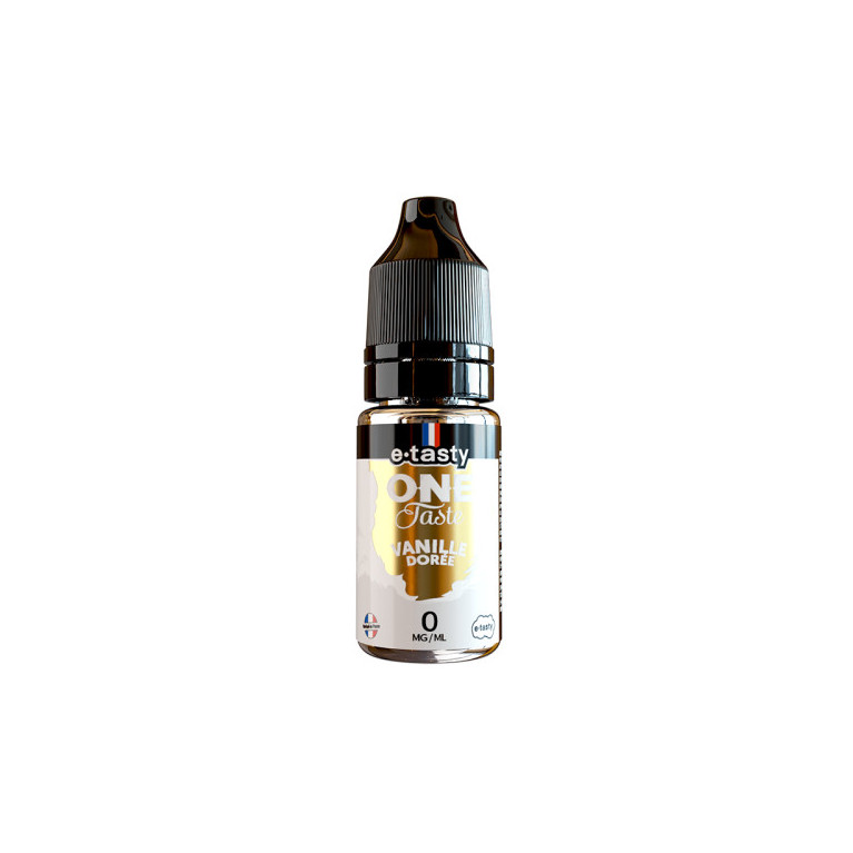 E-liquide Vanille Dorée de la gamme One Taste