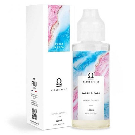 E-liquide Barbe a papa 100ml de la marque Cloud empire
