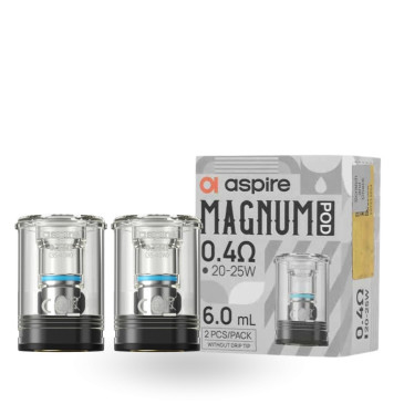 Lot de 2 cartouches pour la E-Chicha Magnum de la marque Aspire