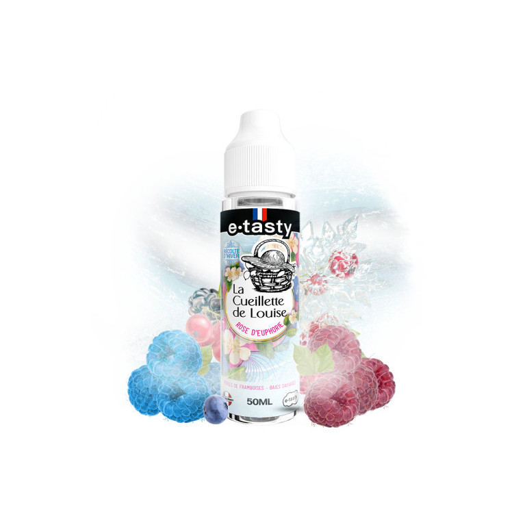 E-liquide Rose d'euphorie Hiver de la gamme La Cueillette de Louise