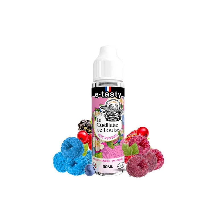E-liquide Rose d'euphorie de la gamme La Cueillette de Louise