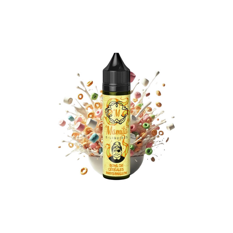 E-liquide Bowl de Céréales Marshmallow de la gamme Mamita
