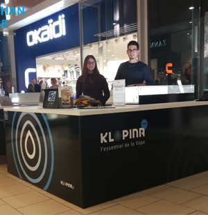 Façade du magasin Klopina à Auchan Longuenesse